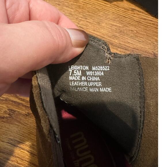 Munro Women’s Suede Leighton Ankle Boots – Brown – Size 7.5 – NWOB - Picture 10 of 11